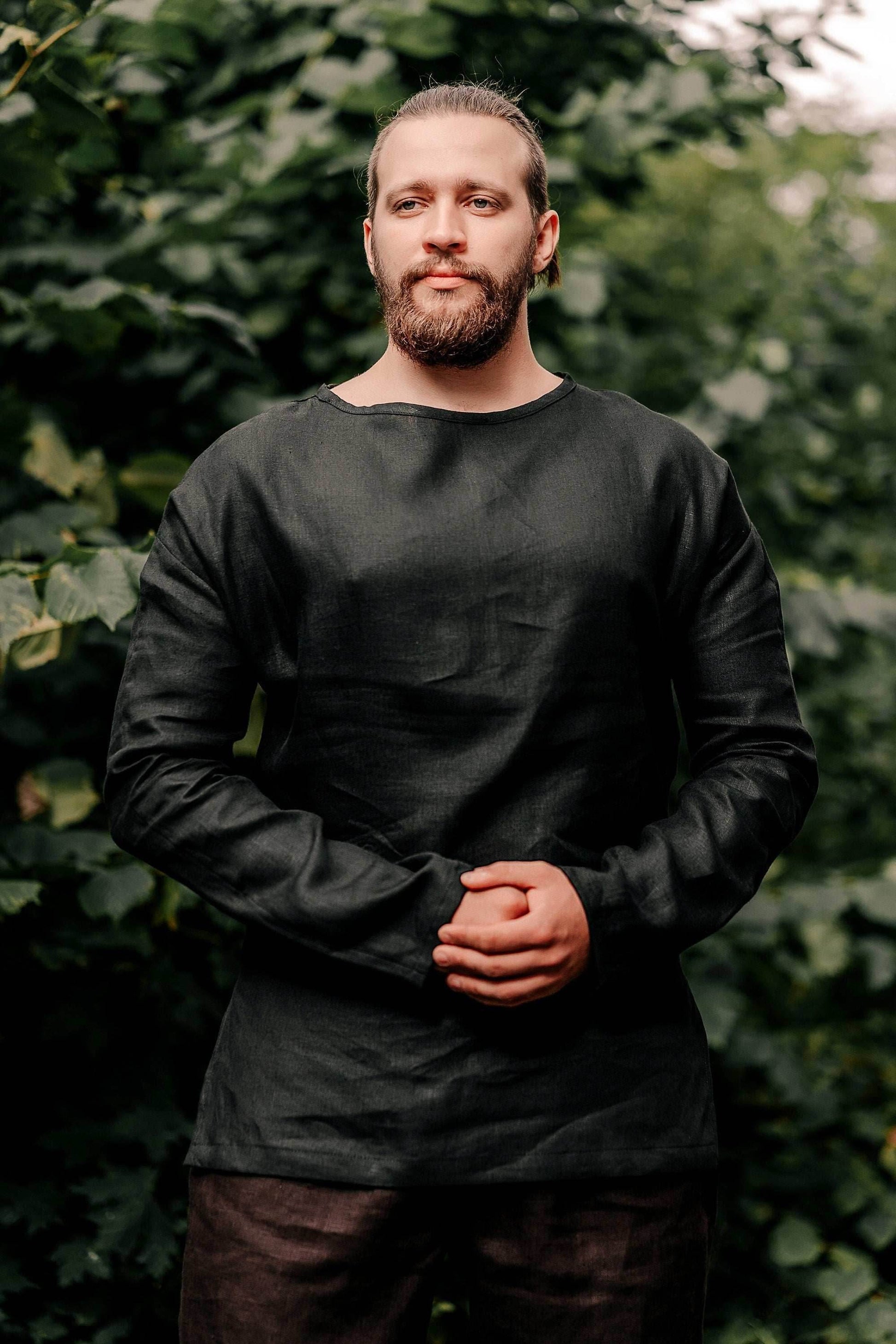 Viking linen shirt - S