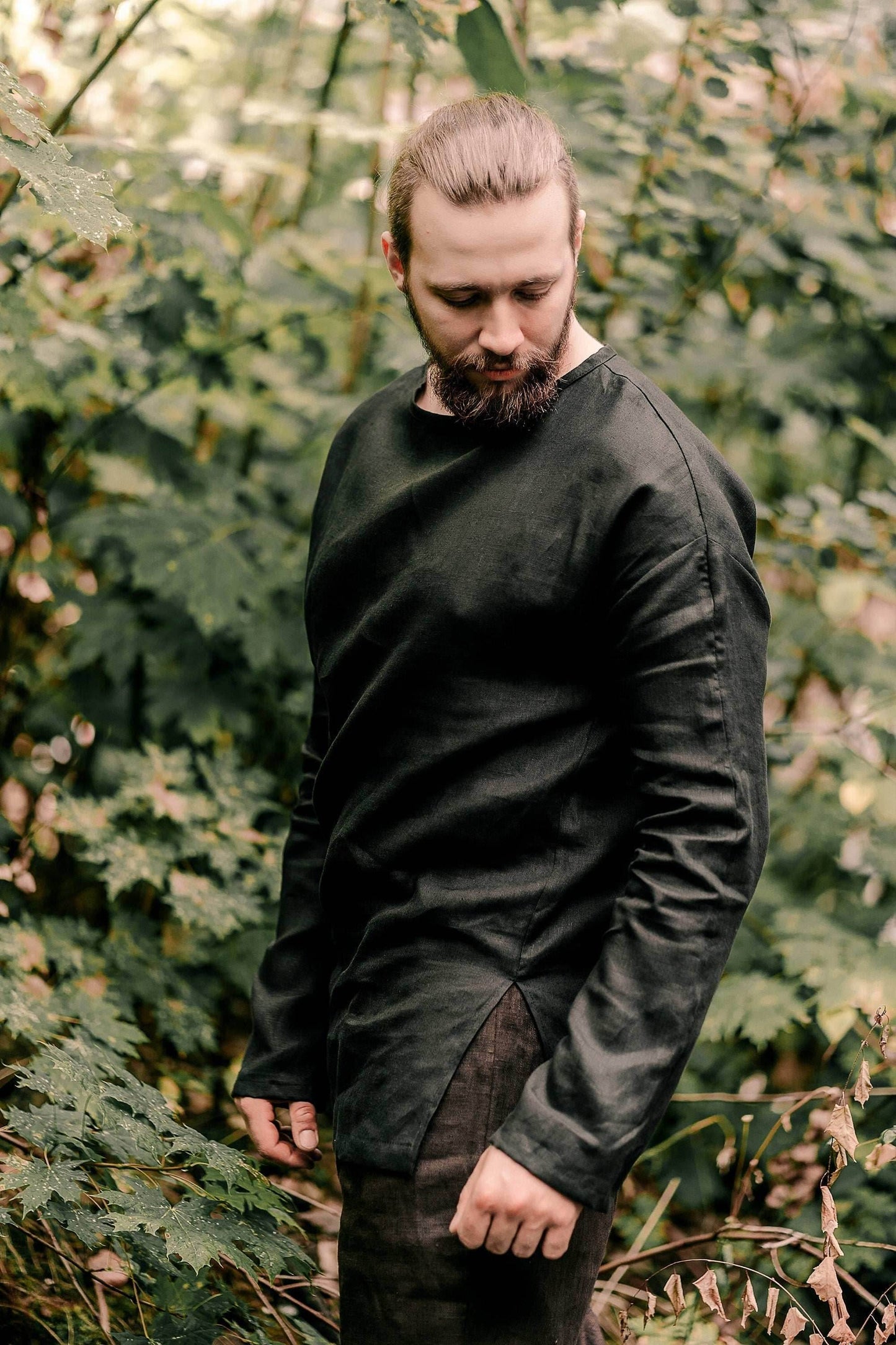 Viking linen shirt - S