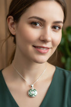Shamrock Locket Necklace