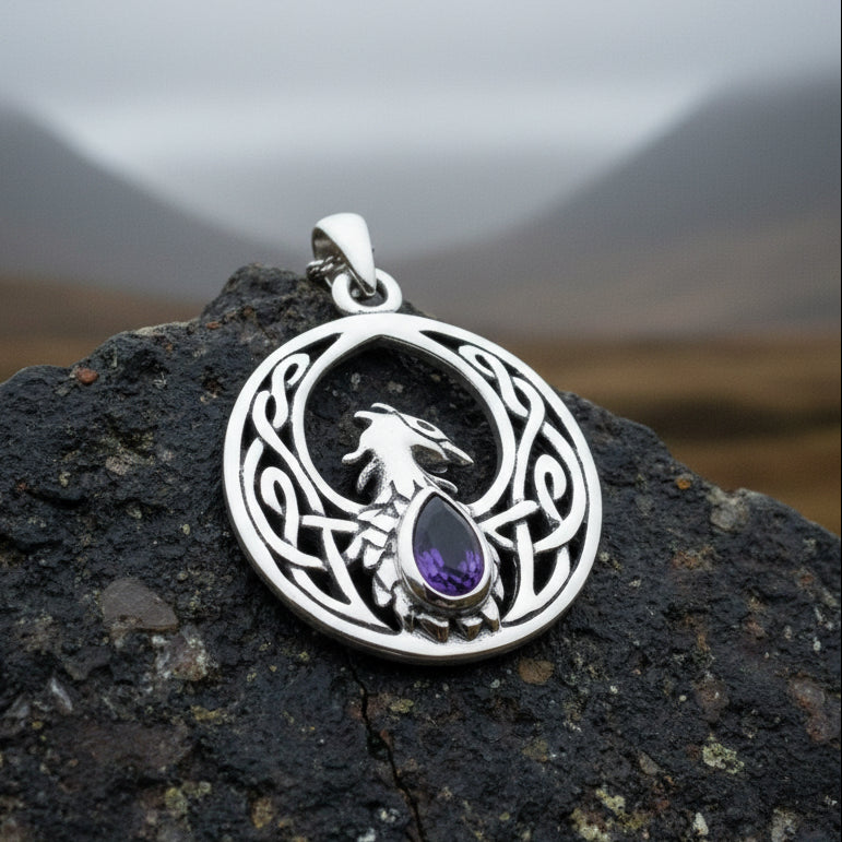 Celtic Phoenix Necklace