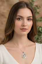 Celtic Midnight Owl Necklace
