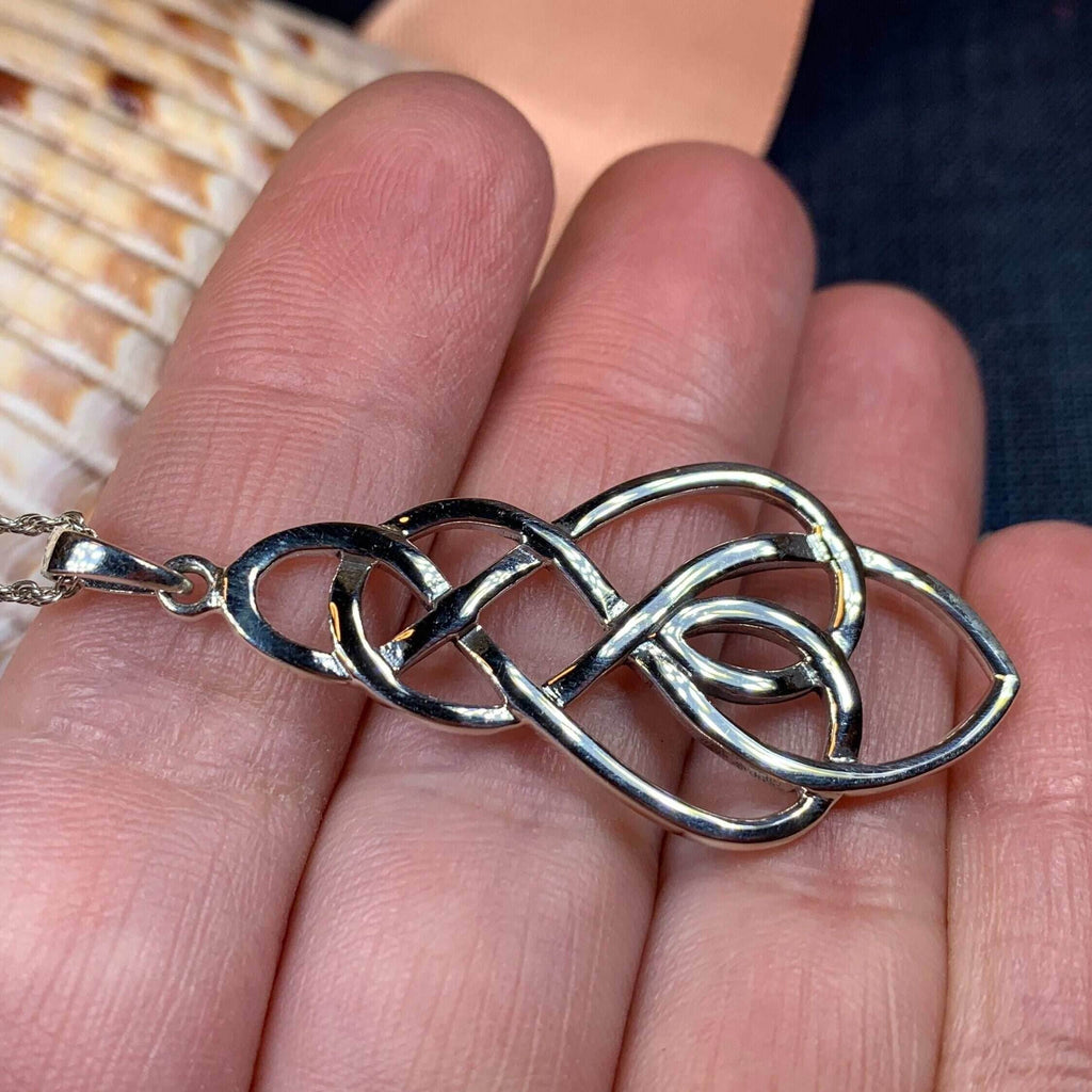 Infinite Love Celtic Knot Necklace - 18