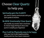 Wild Atlantic Way Quartz Crystal Necklace