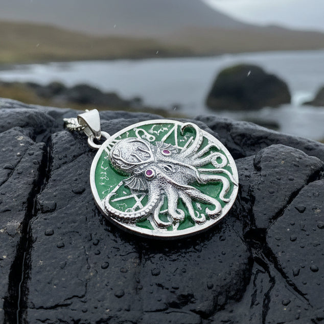 Fearsome Octopus Necklace