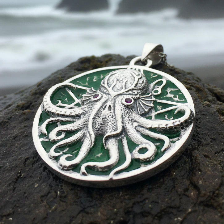 Fearsome Octopus Necklace