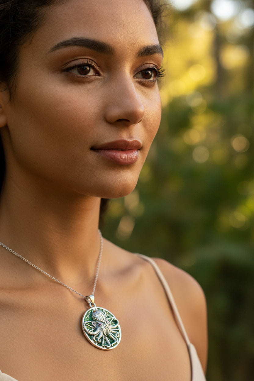 Fearsome Octopus Necklace