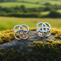 Lorna Celtic Knot Stud Earrings