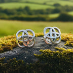 Lorna Celtic Knot Stud Earrings