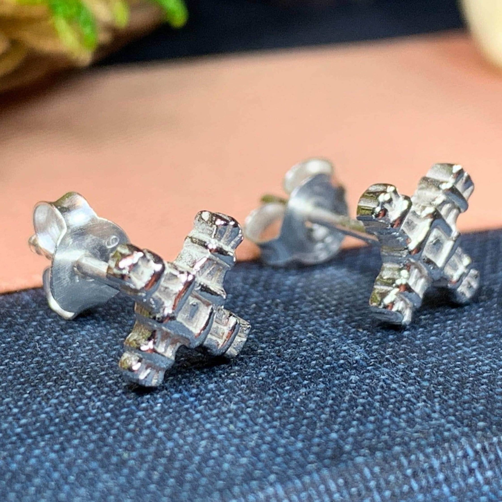 Saint Brigid's Cross Post Earrings - 