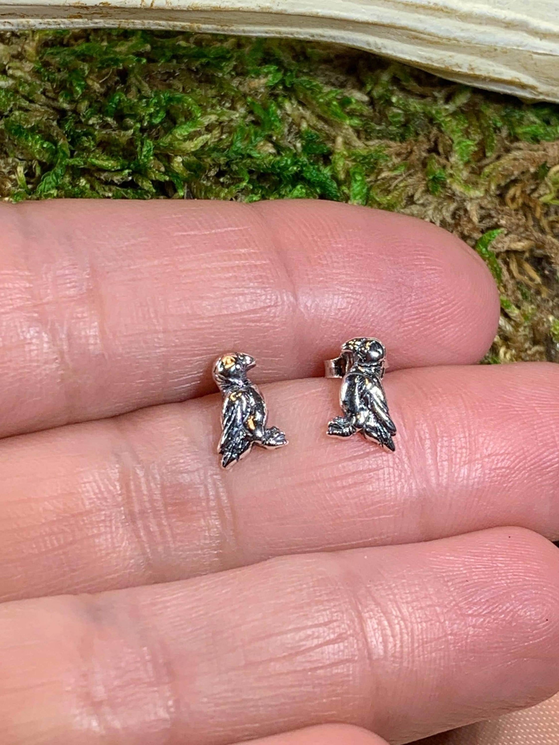 Puffin Earrings - 