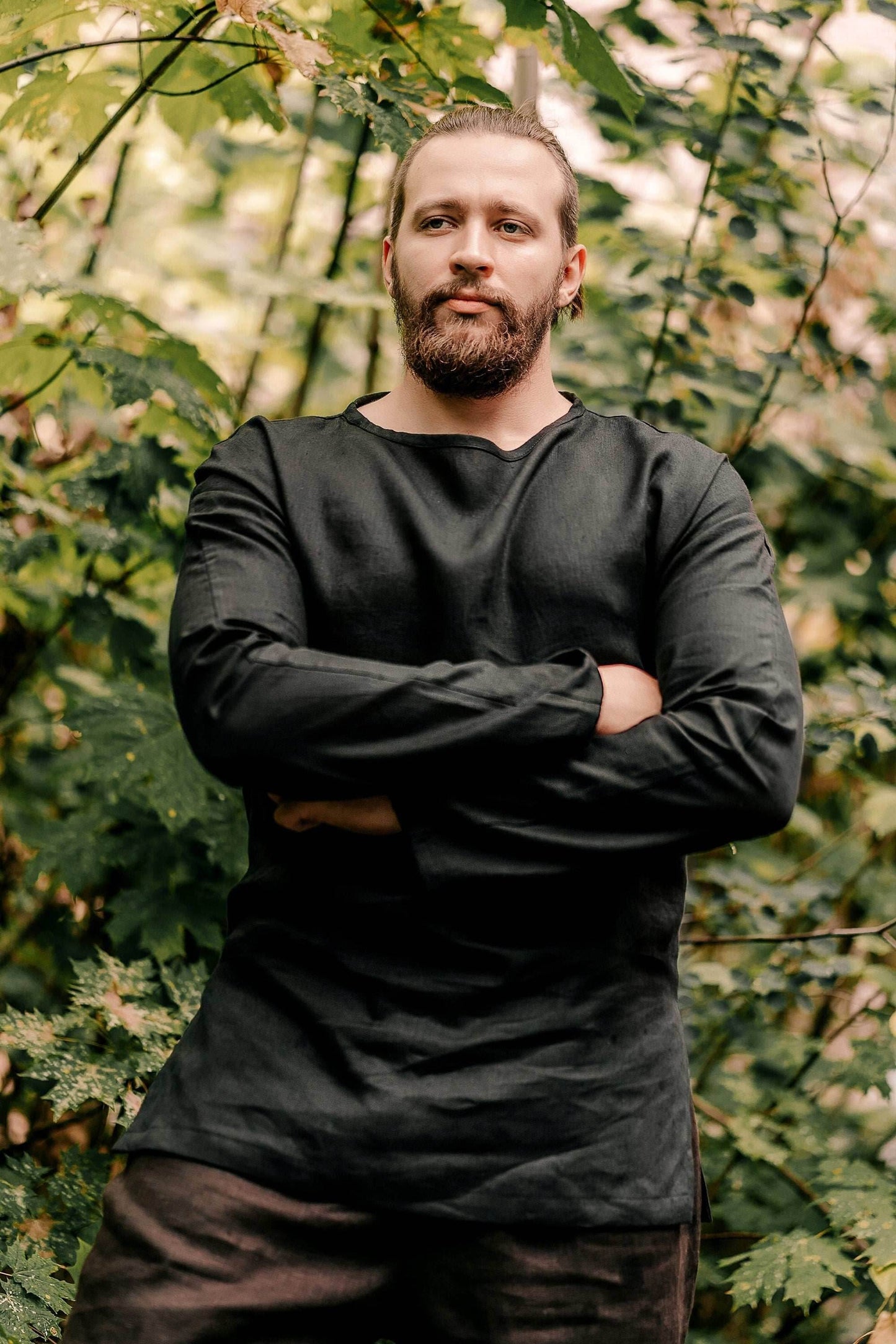 Viking linen shirt - S