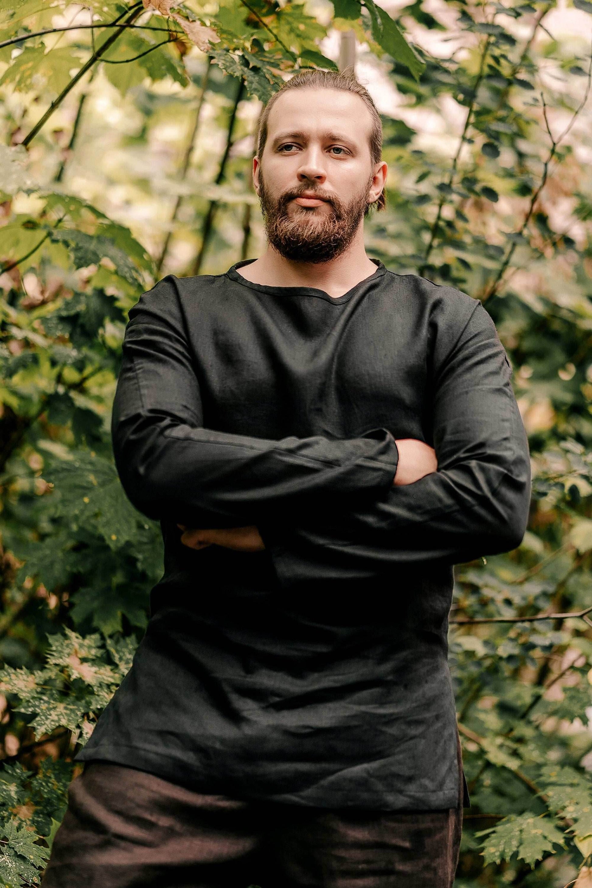 Viking linen shirt - S