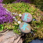 Summer Dragonfly Earrings - Blue