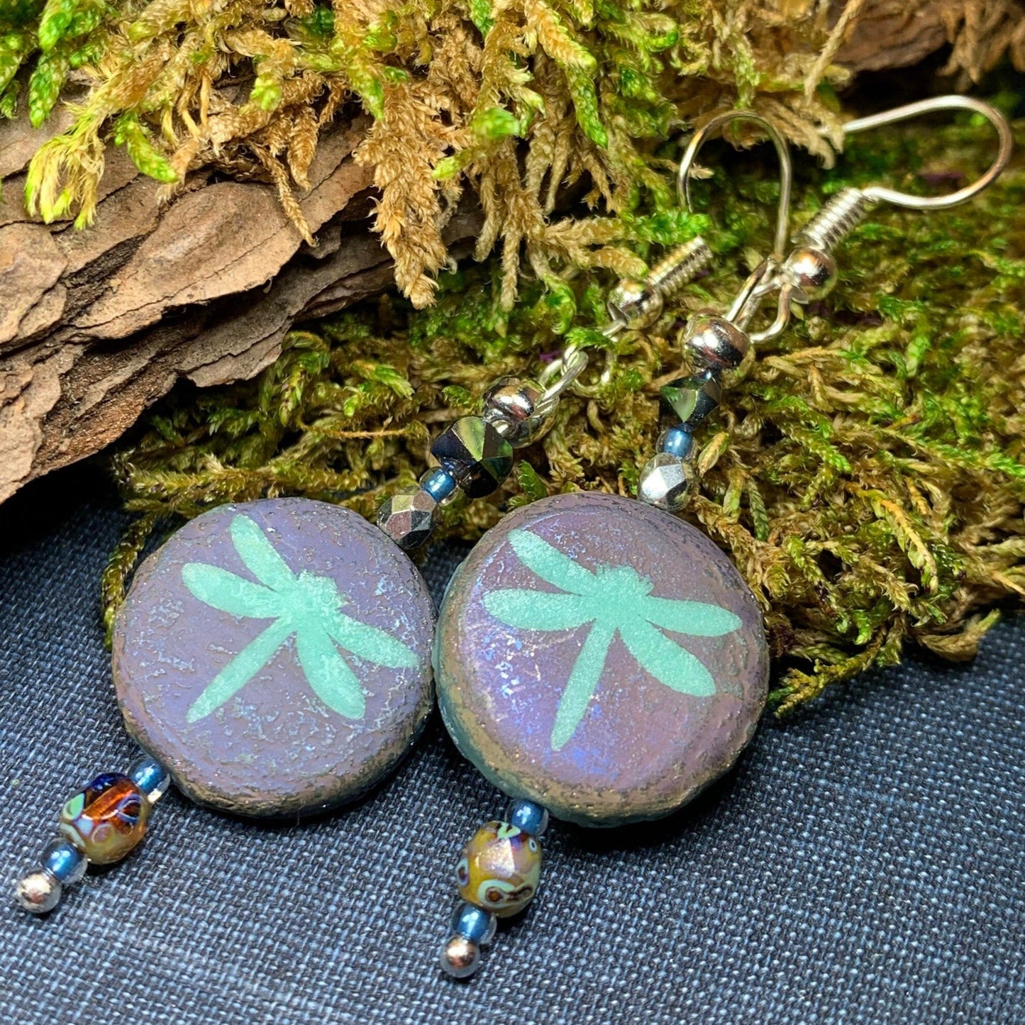 Summer Dragonfly Earrings