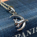 Roxy Rabbit Moon Necklace - 18
