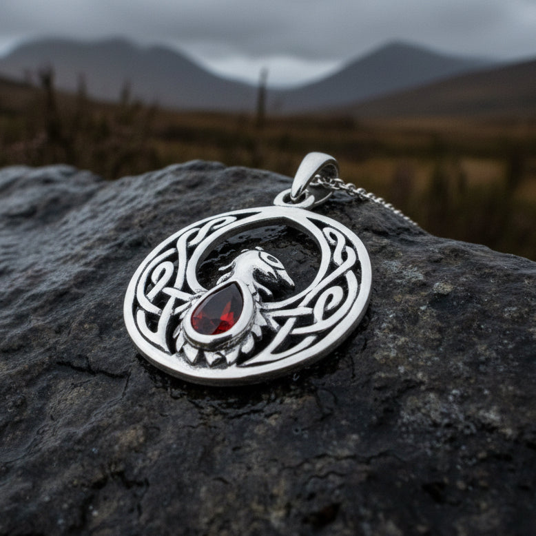 Celtic Phoenix Necklace