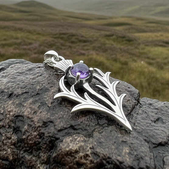 Jacobite Thistle Necklace