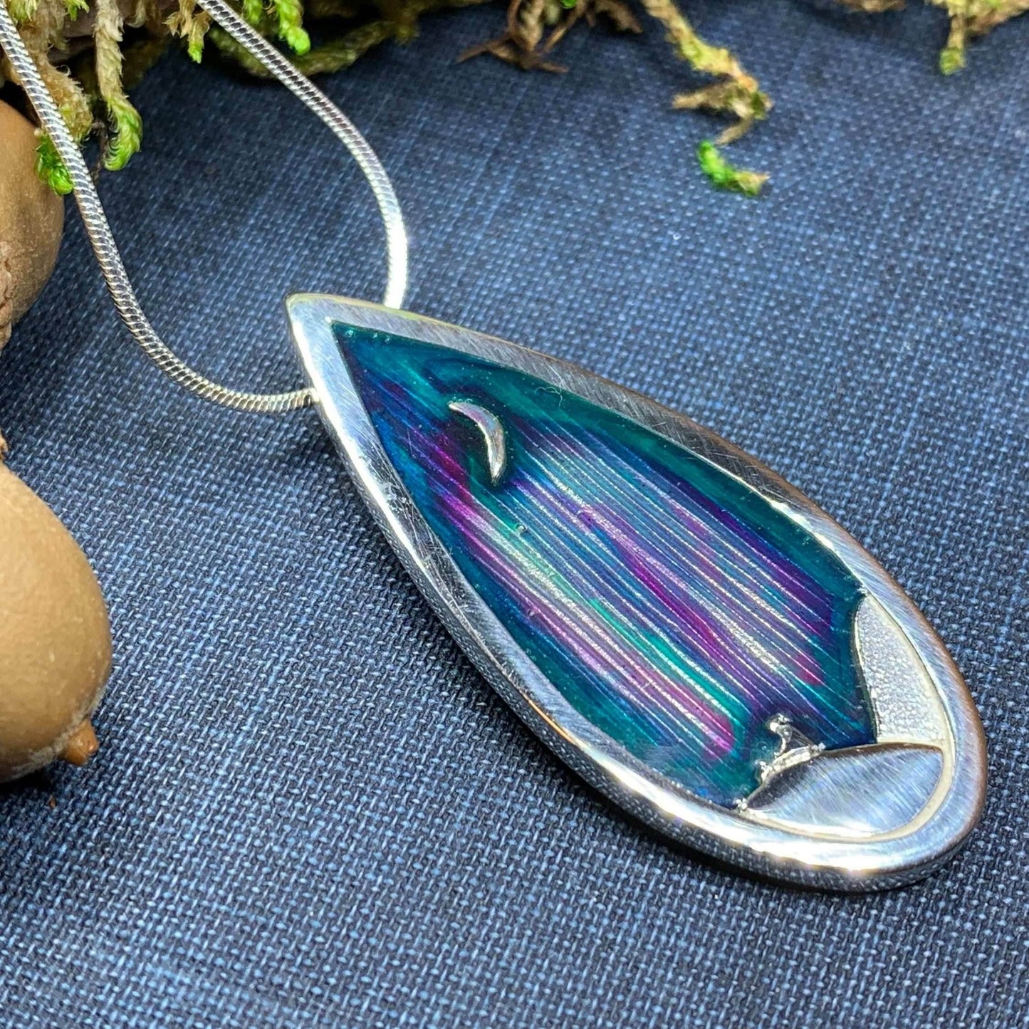 Northern Lights Sky Necklace - 18