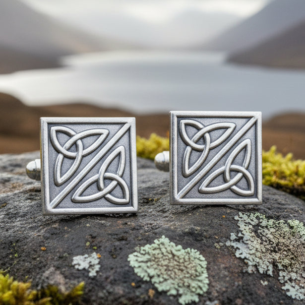 Trinity Knot Cuff Links