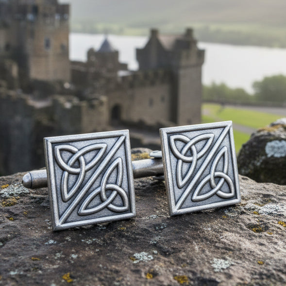 Trinity Knot Cuff Links