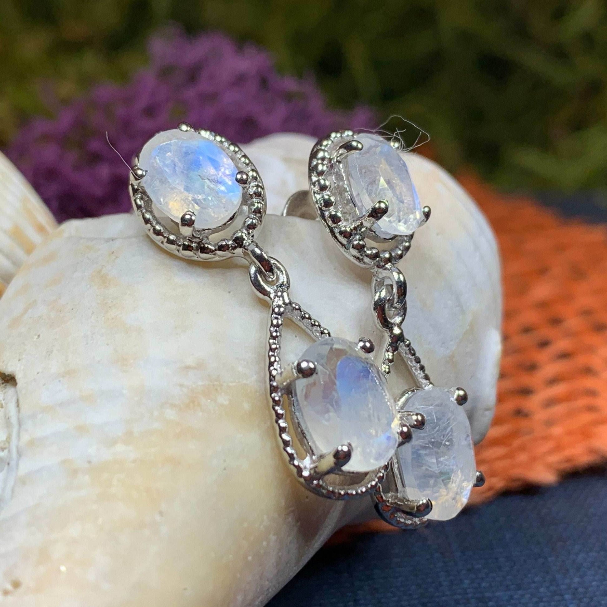 Harlow Moonstone Earrings - 