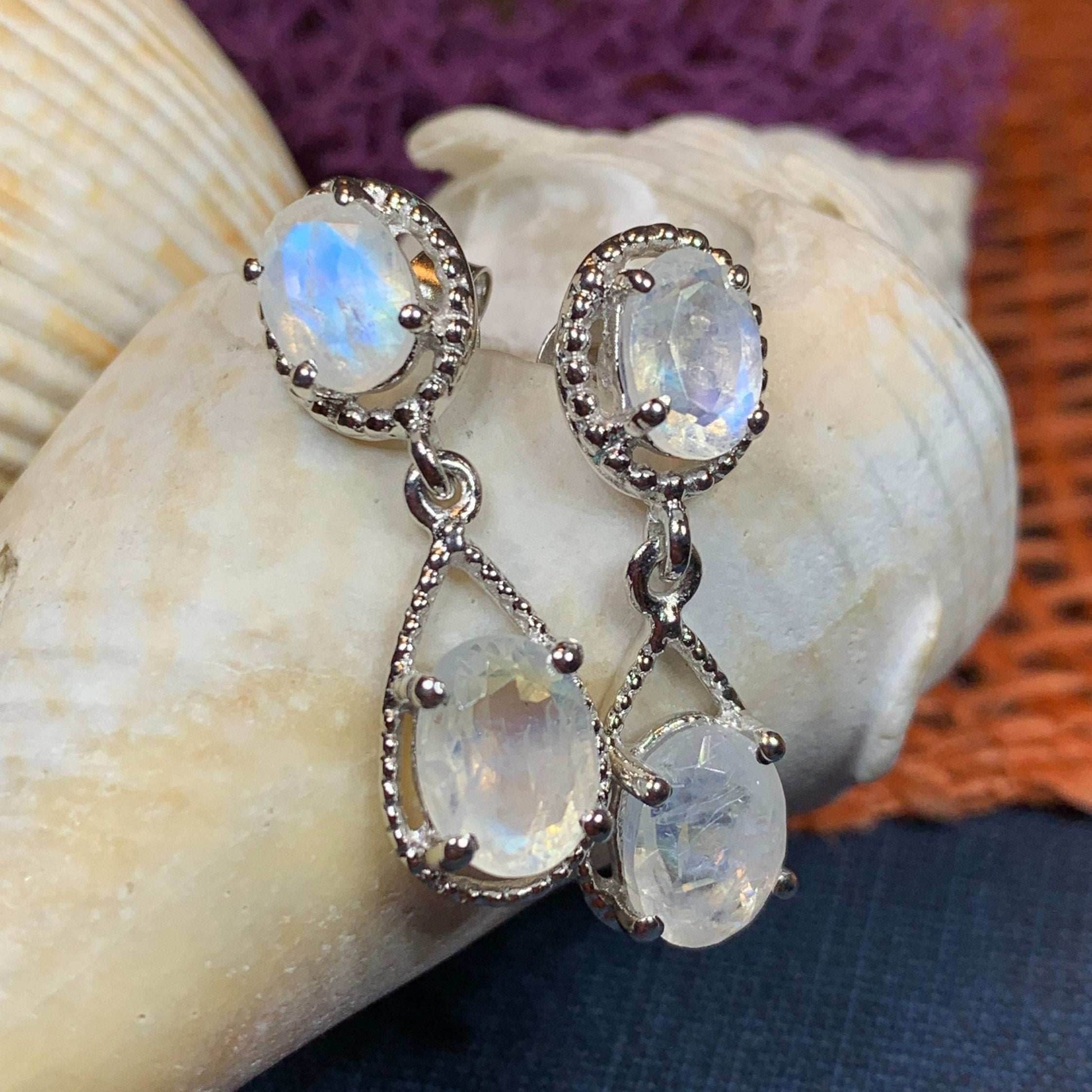 Harlow Moonstone Earrings - 