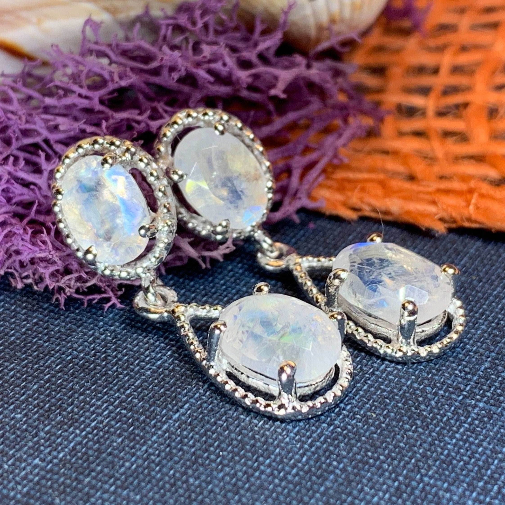 Harlow Moonstone Earrings - 
