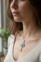 Catherine Celtic Cross Necklace