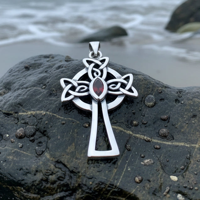 Catherine Celtic Cross Necklace