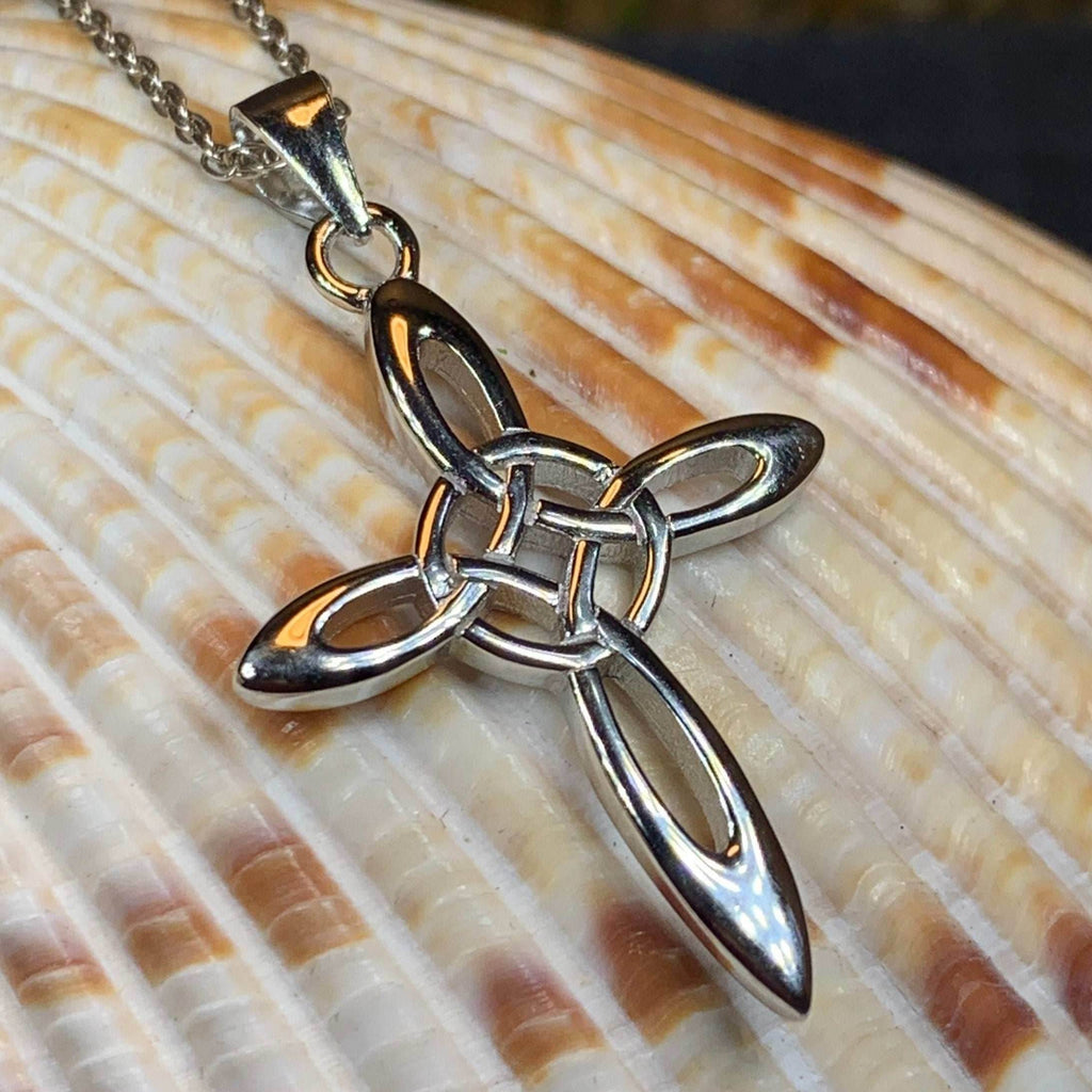 Kym Celtic Cross Necklace - 18