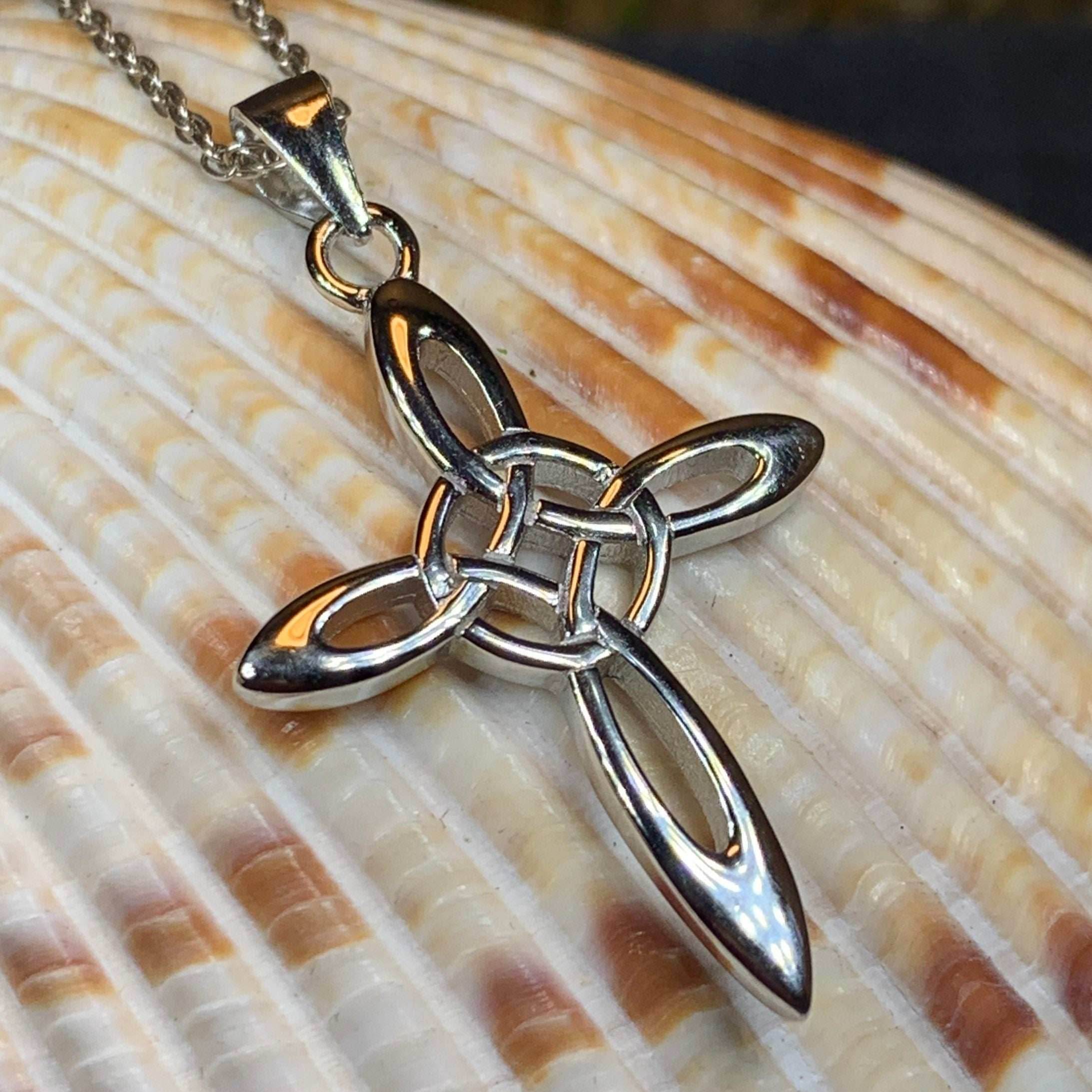 Kym Celtic Cross Necklace - 18