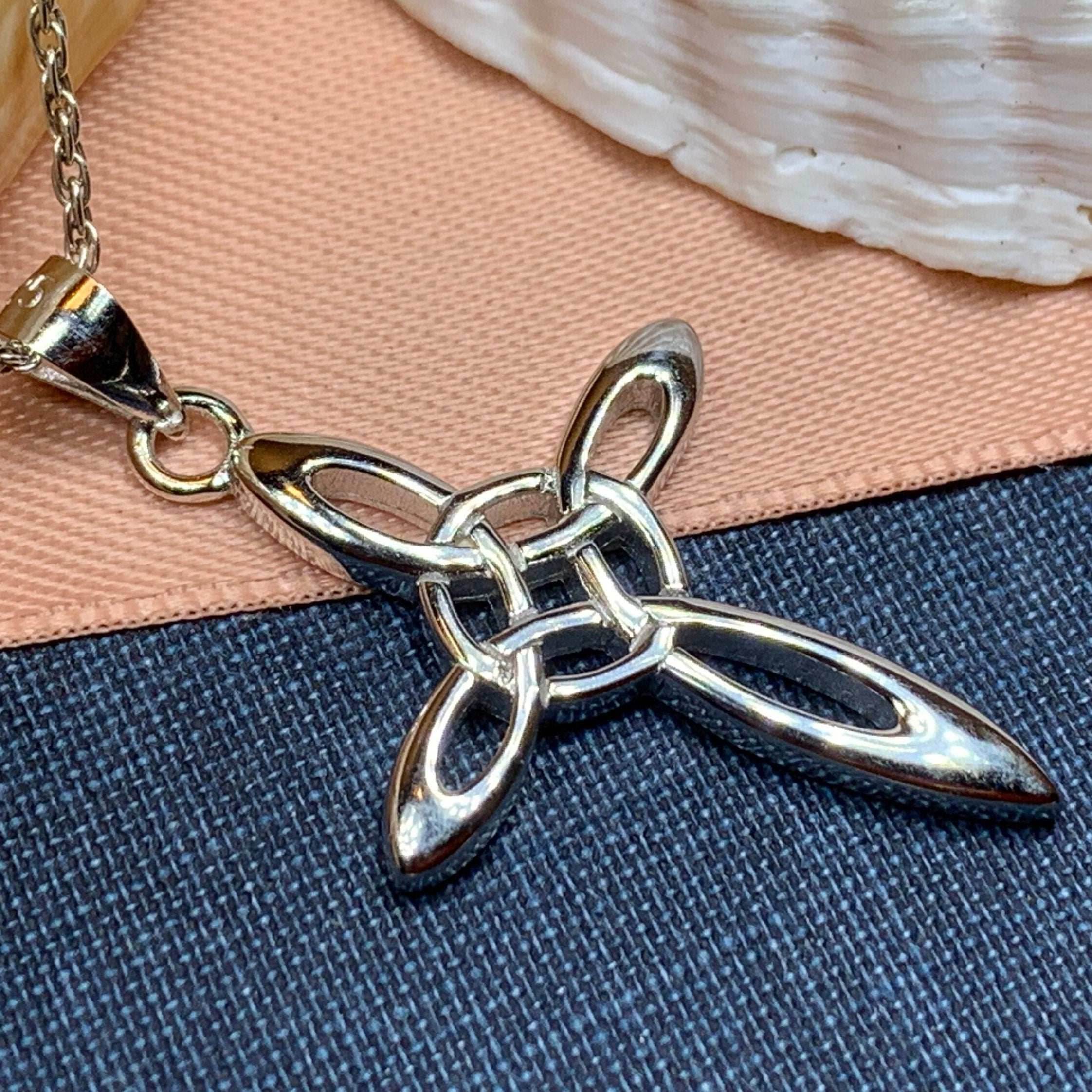 Kym Celtic Cross Necklace - 18