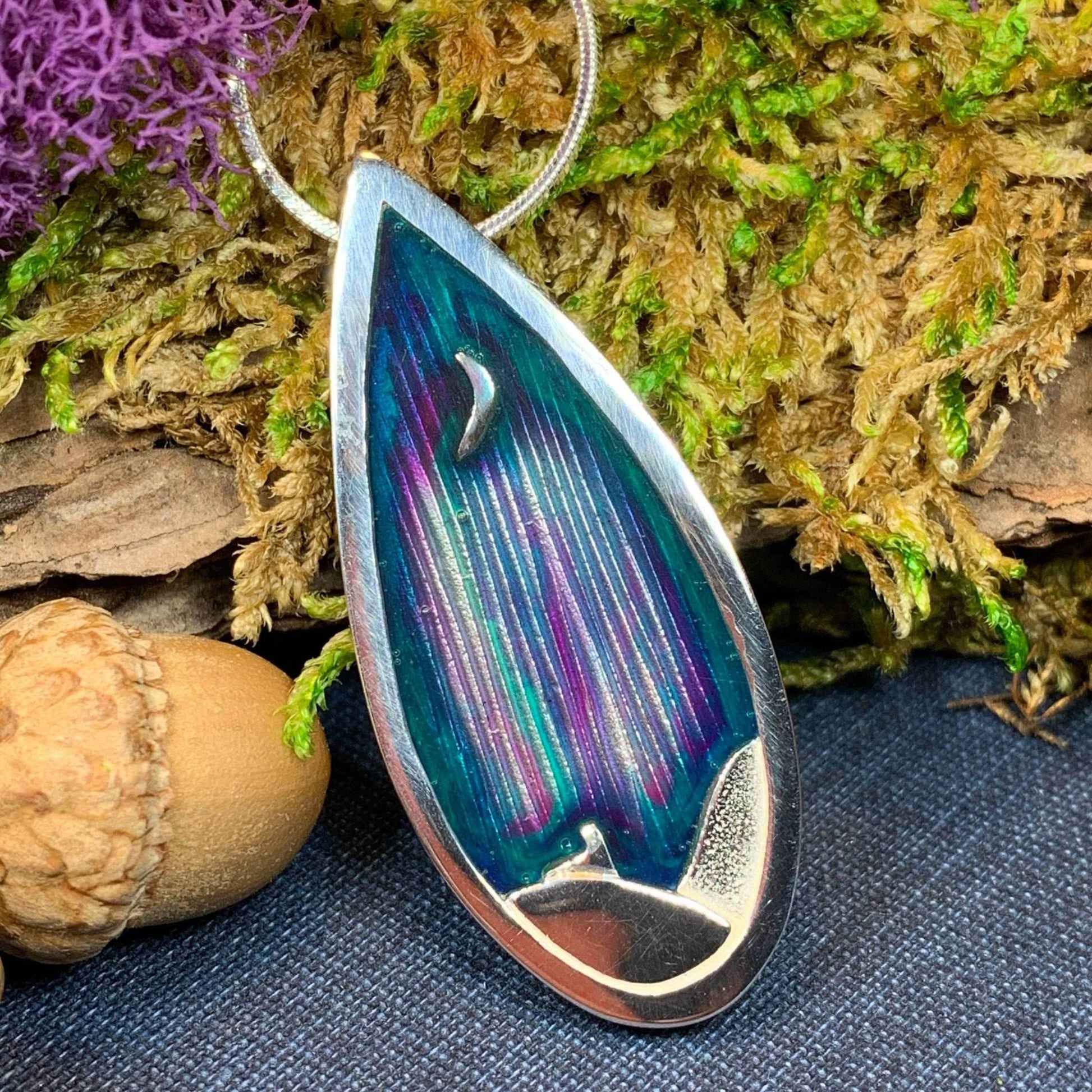Northern Lights Sky Necklace - 18