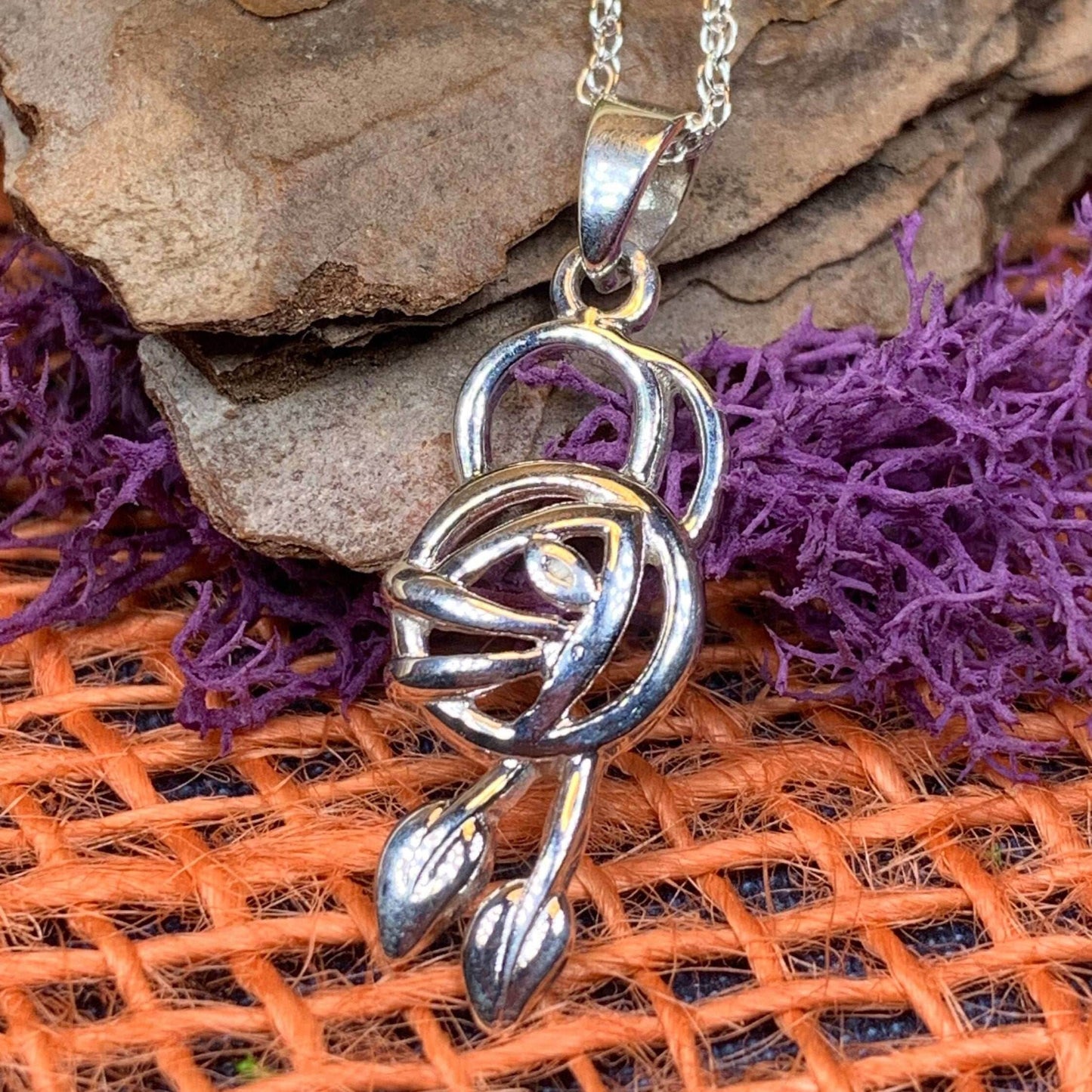 Mackintosh Rose Necklace - 18