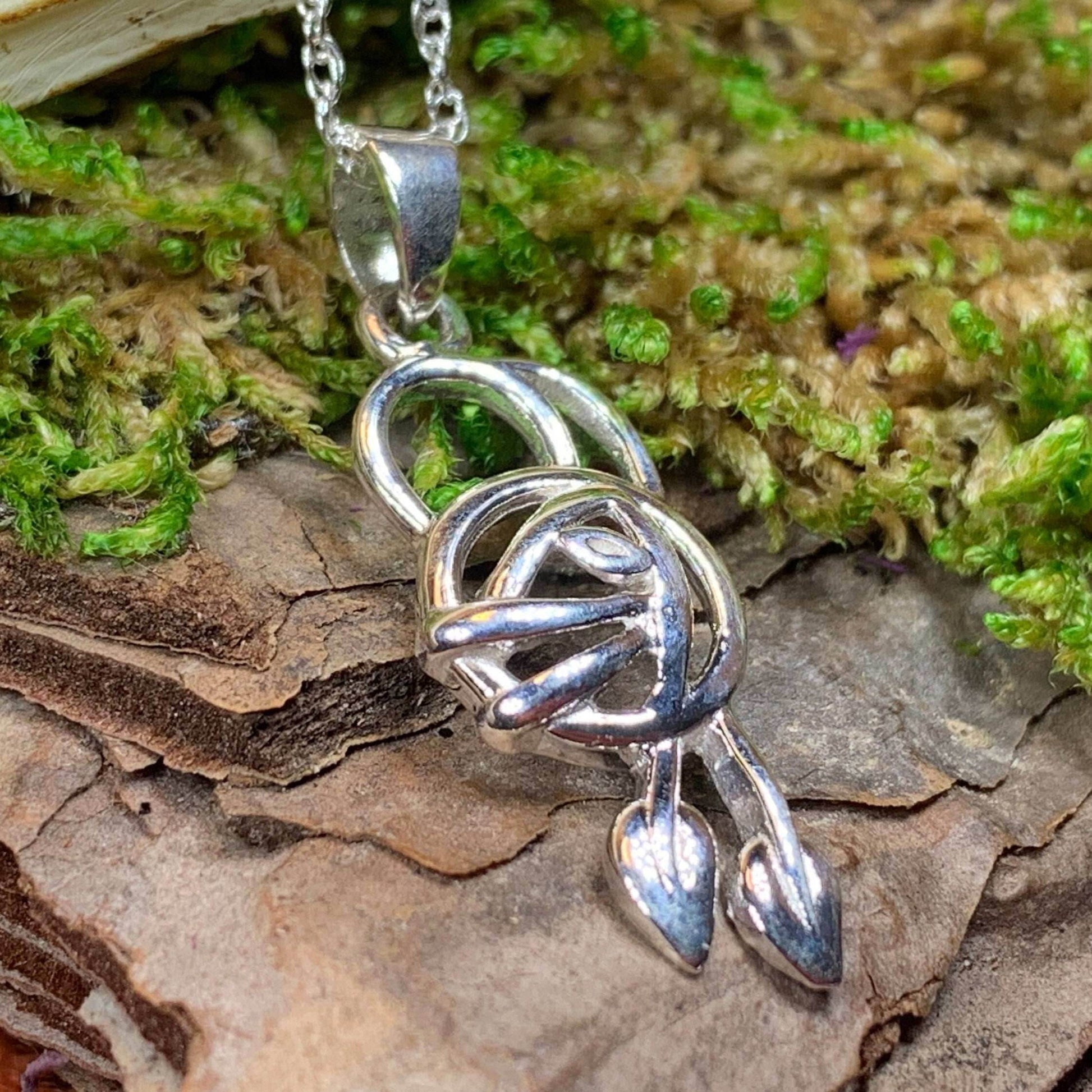 Mackintosh Rose Necklace - 18