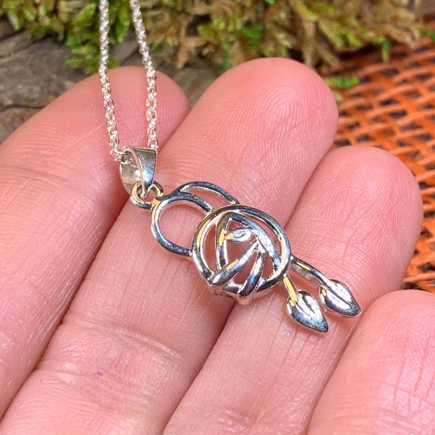 Mackintosh Rose Necklace - 18