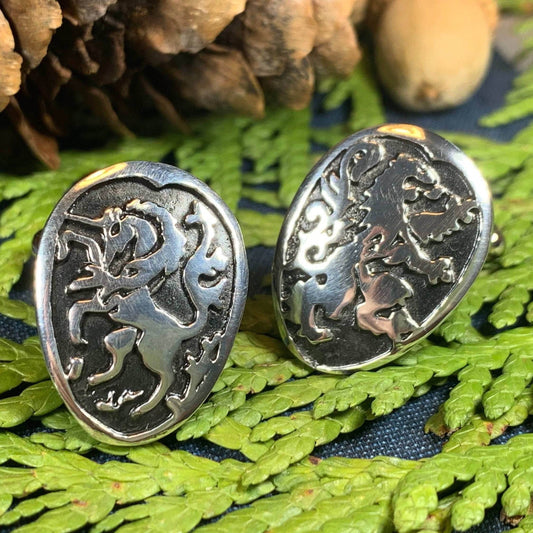 Lion & Unicorn of Scotland Cuff Links - 