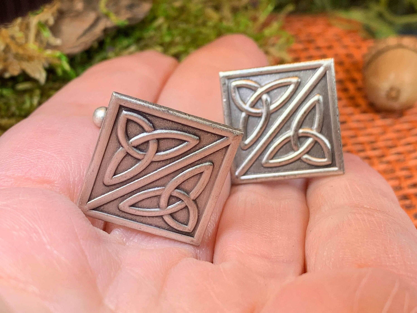 Trinity Knot Cuff Links - 
