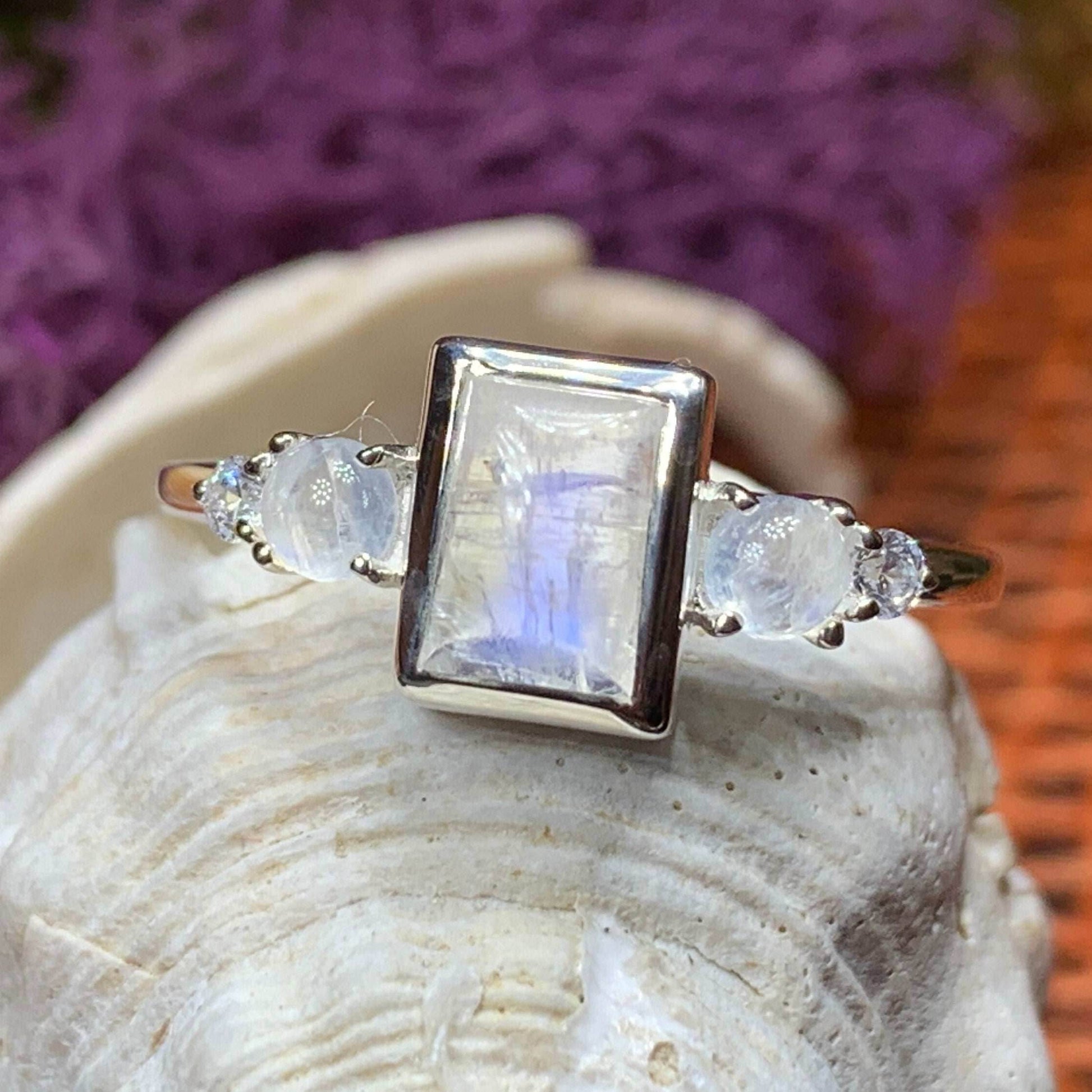 Anja Moonstone Ring - 5