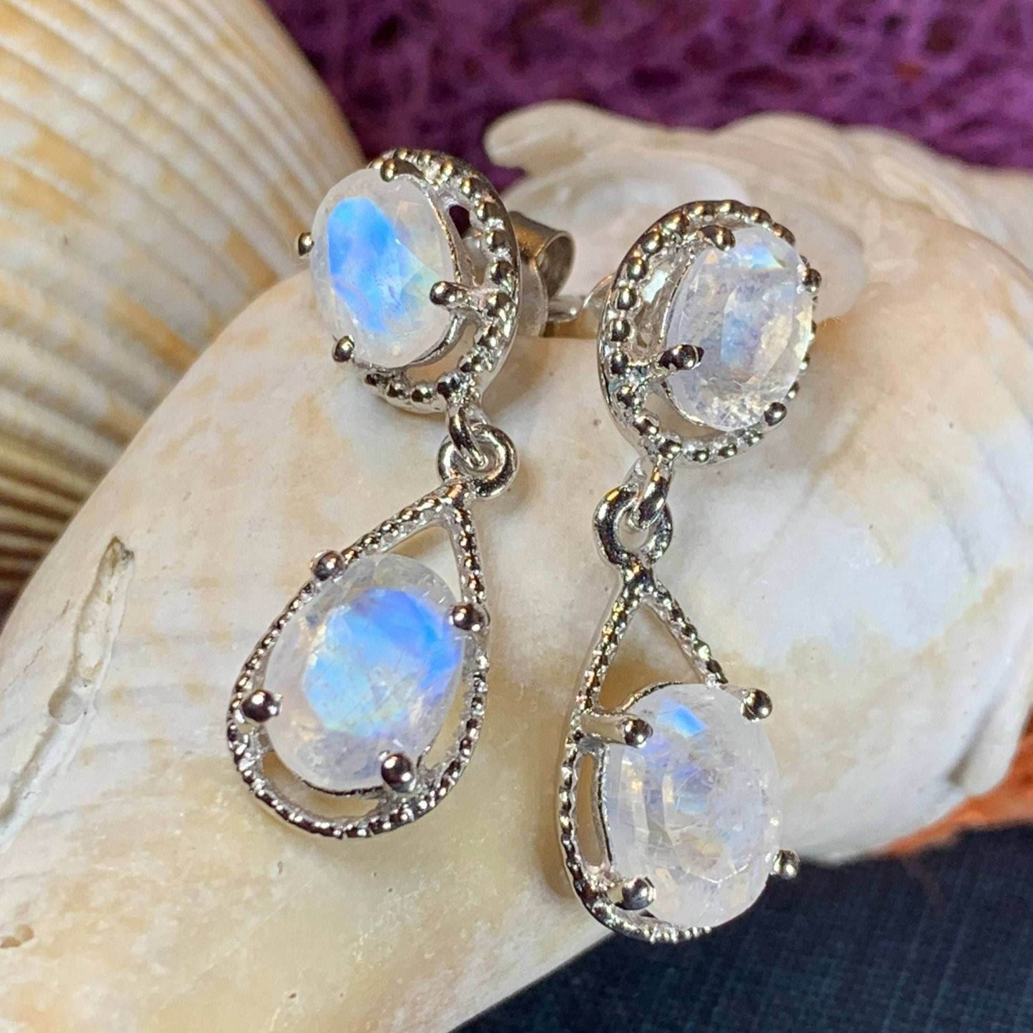 Harlow Moonstone Earrings - 