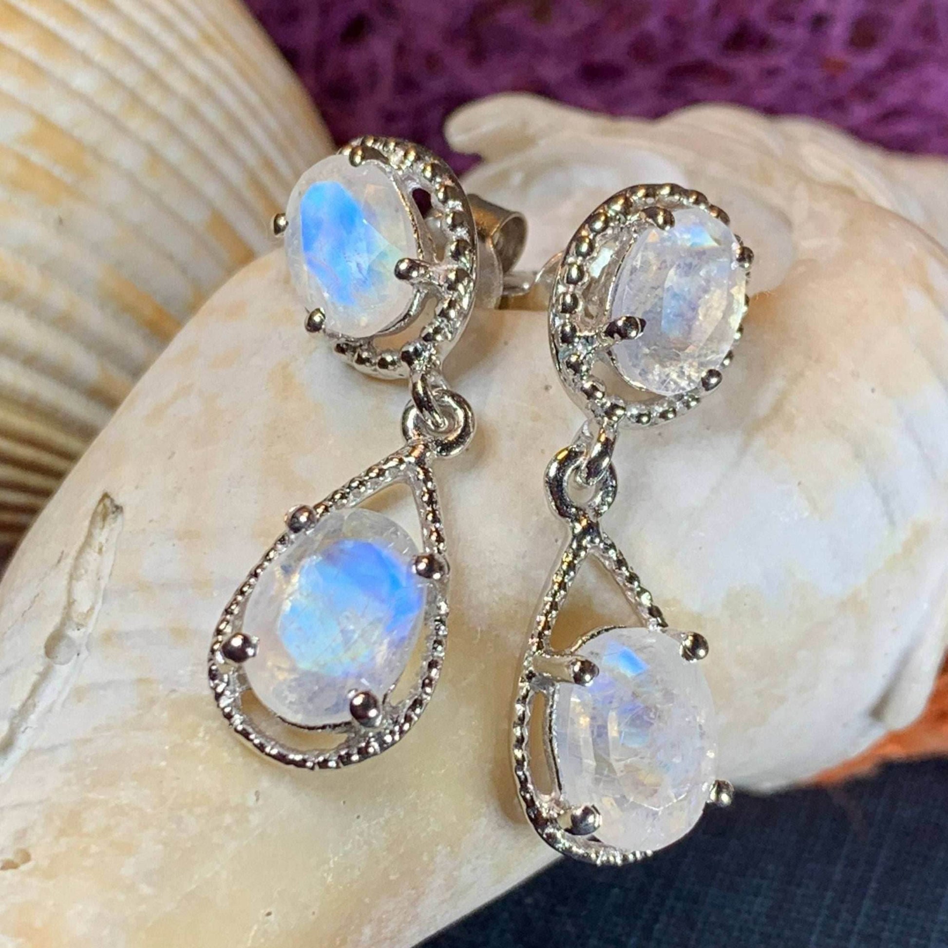 Harlow Moonstone Earrings - 