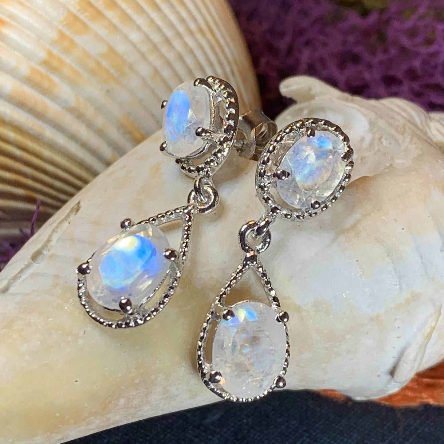 Harlow Moonstone Earrings - 