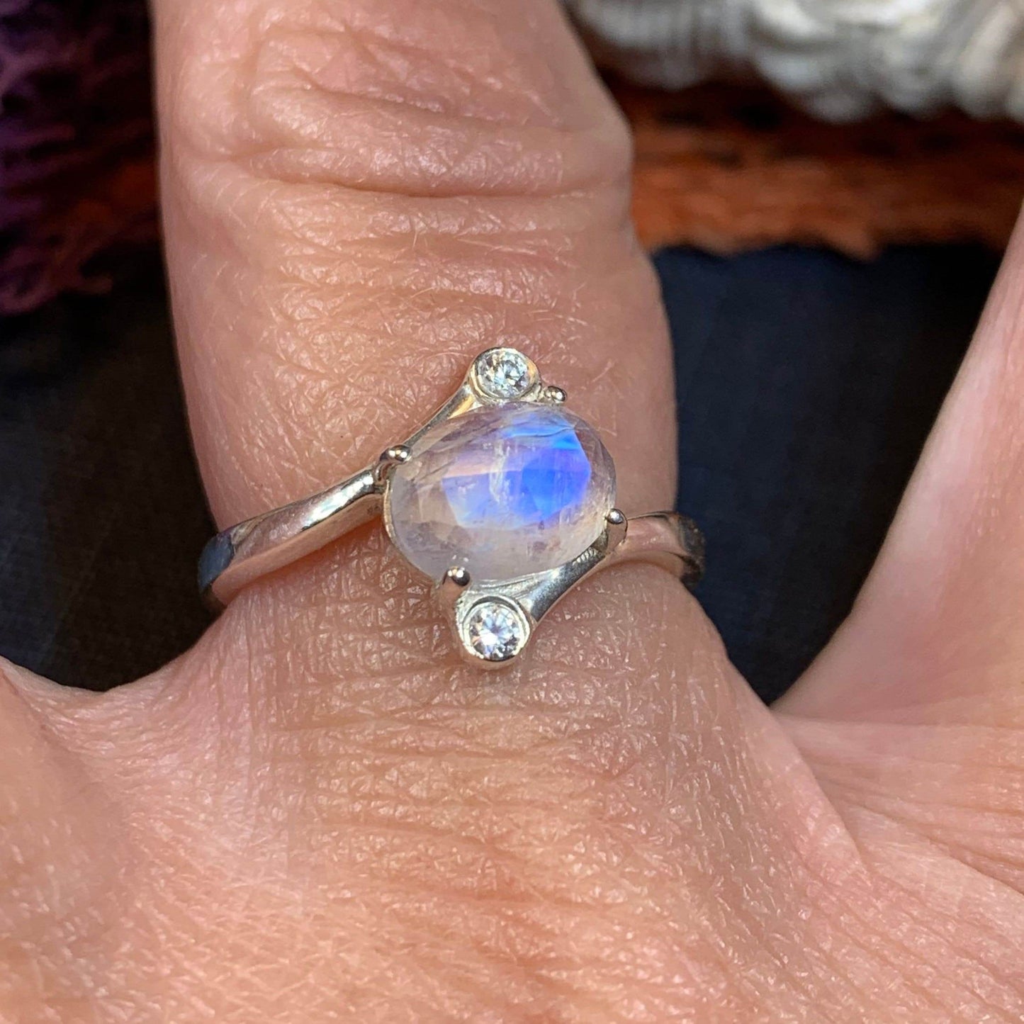 Lysandra Moonstone Ring - 5