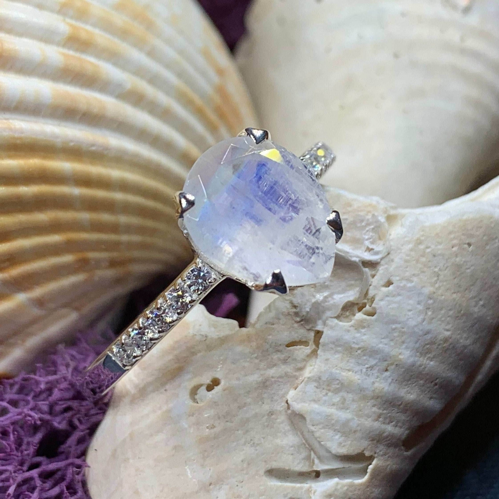 Kerrilyn Moonstone Ring - 5