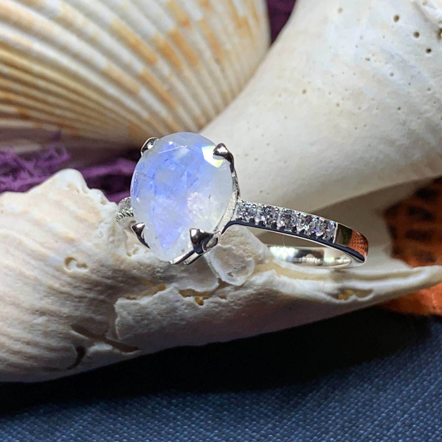 Kerrilyn Moonstone Ring - 5