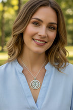 Wonderful Journey Compass Necklace