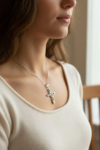 Kym Celtic Cross Necklace