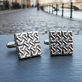 Stewart Celtic Knot Cuff Links