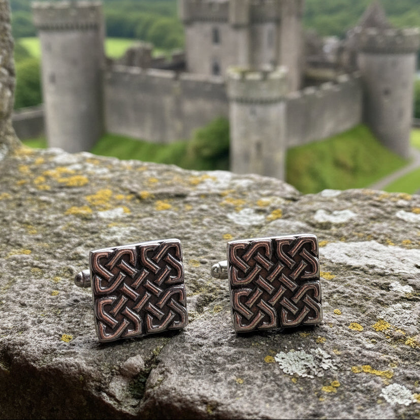 Stewart Celtic Knot Cuff Links