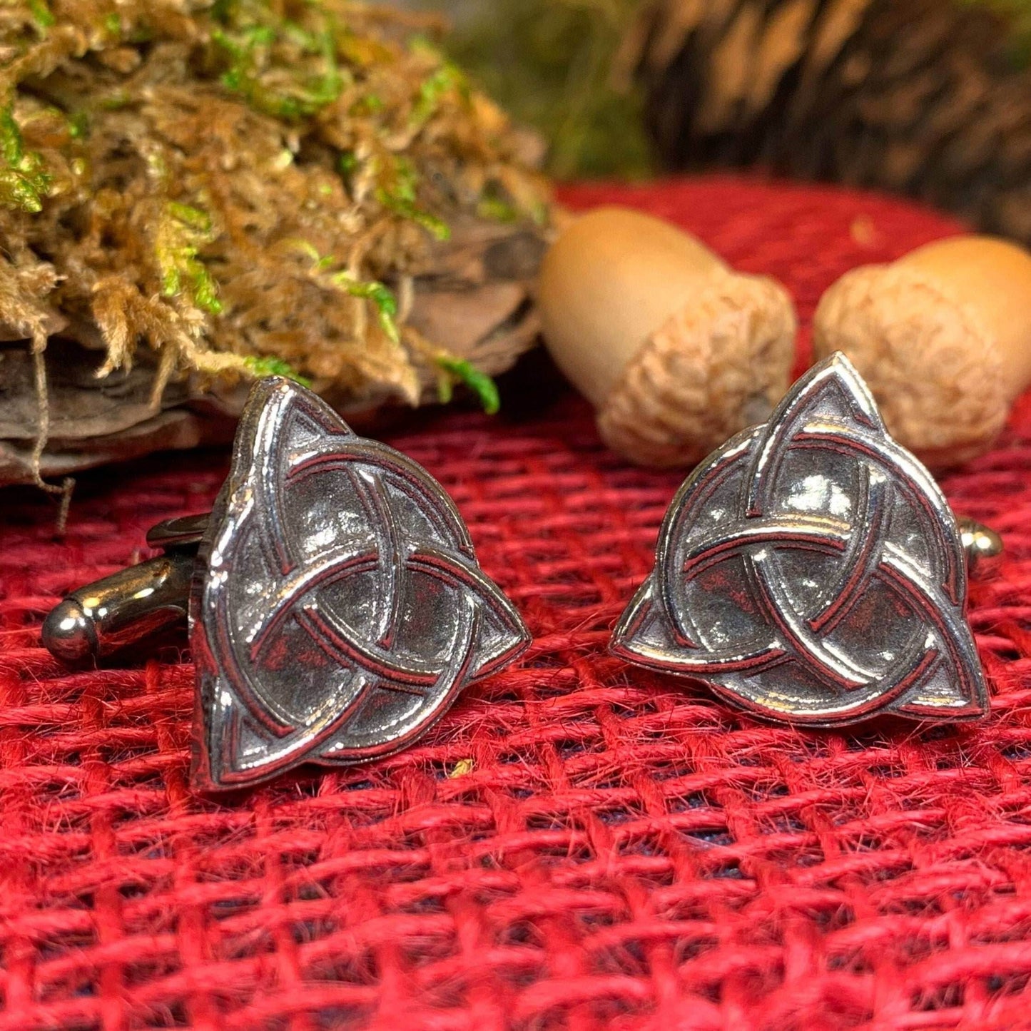Trinity Knot Cuff Links - 